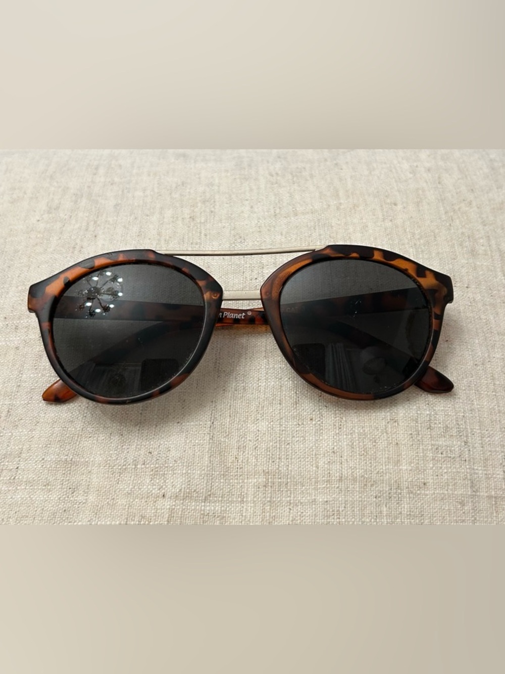Sun Planet Women’s Tortoise Brown Sunglasses